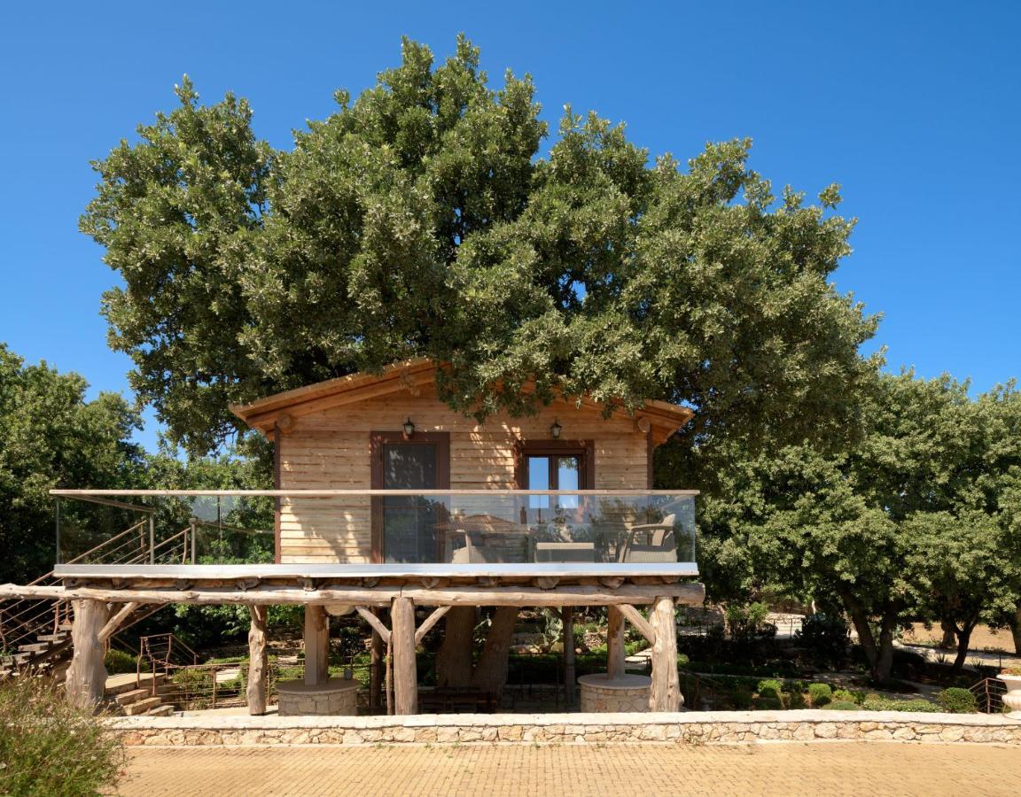 Villa Stolidi Mou Treehouse Atsipopoulo Exterior foto
